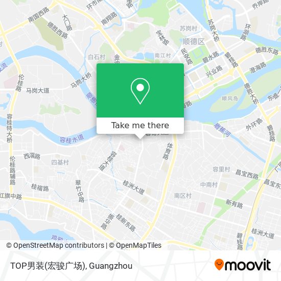 TOP男装(宏骏广场) map