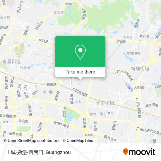 上城·勋堡-西南门 map