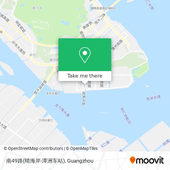 南49路(晴海岸-潭洲车站) map