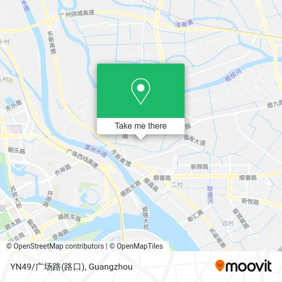 YN49/广场路(路口) map