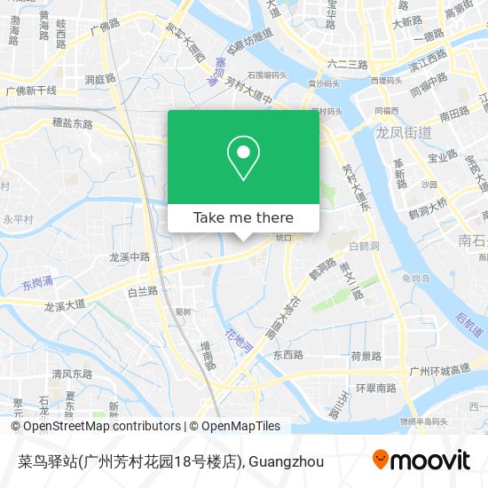 菜鸟驿站(广州芳村花园18号楼店) map
