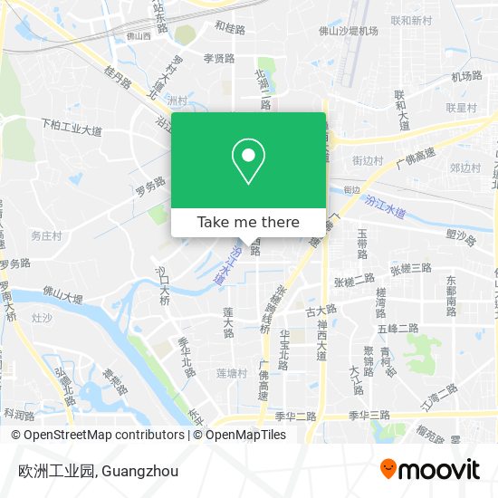 欧洲工业园 map