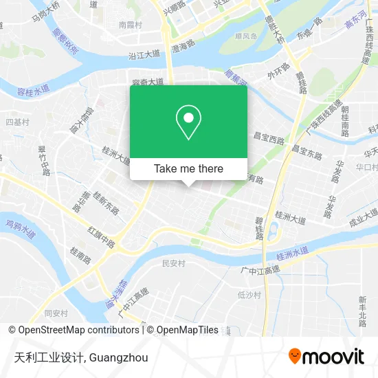 天利工业设计 map