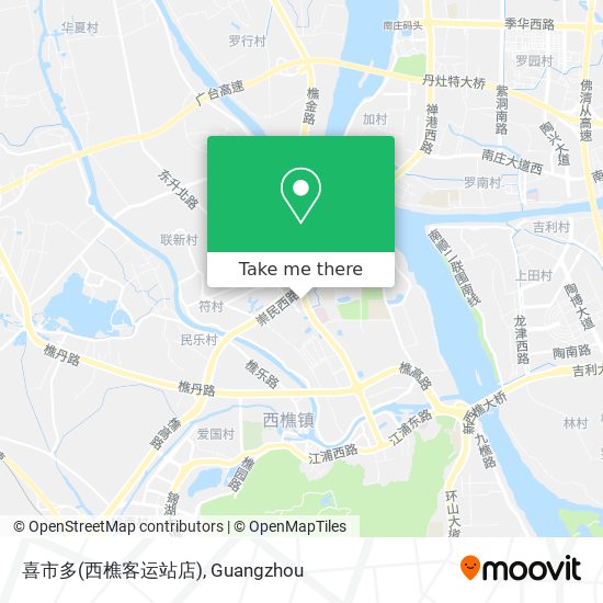 喜市多(西樵客运站店) map