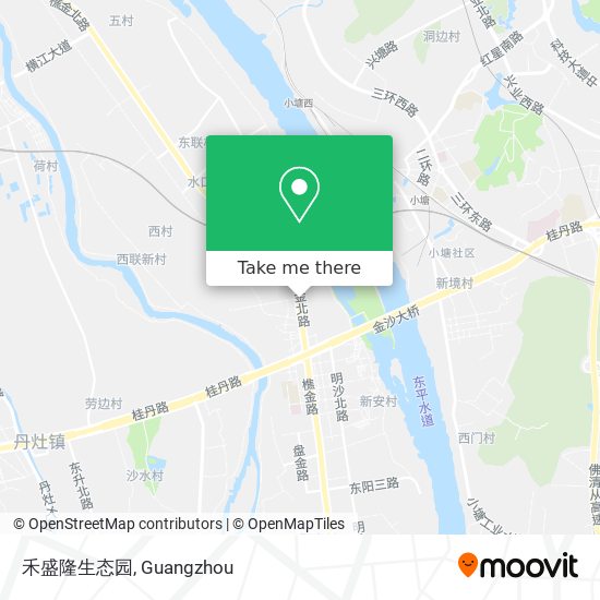 禾盛隆生态园 map