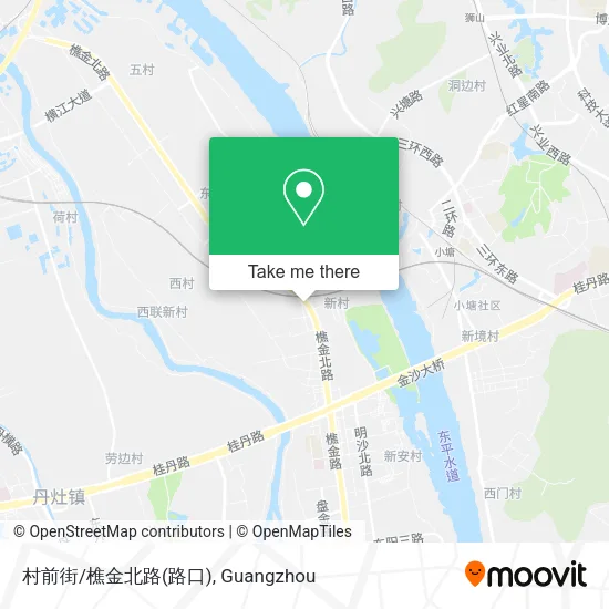 村前街/樵金北路(路口) map