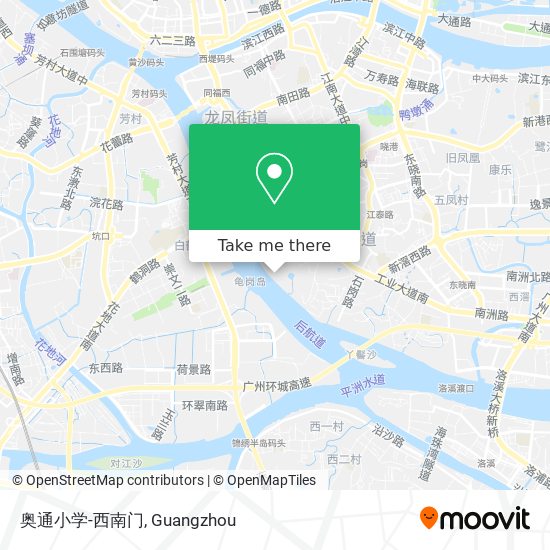 奥通小学-西南门 map