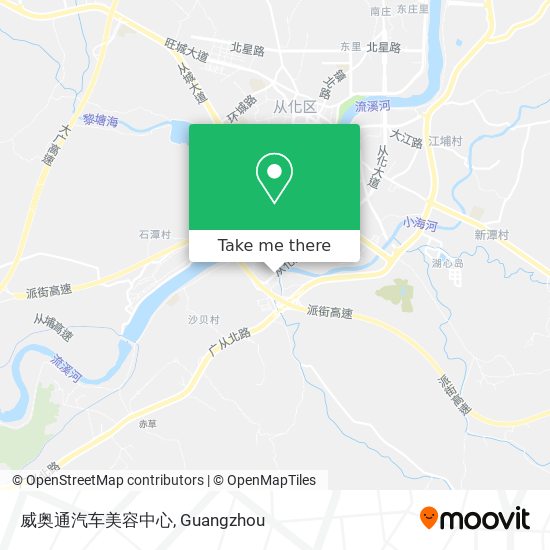 威奥通汽车美容中心 map