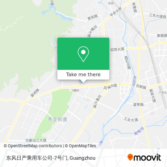 东风日产乘用车公司-7号门 map