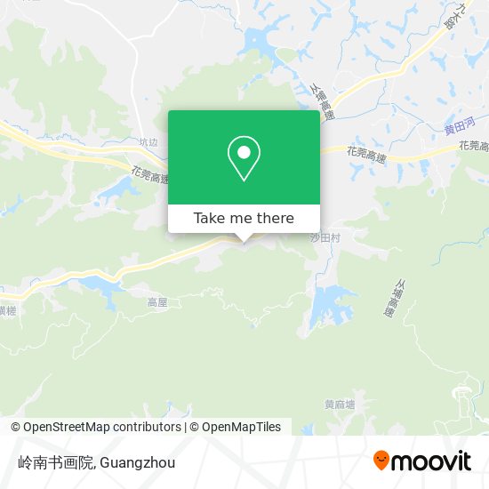 岭南书画院 map