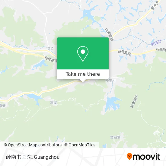岭南书画院 map