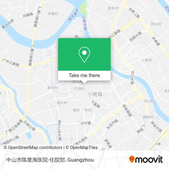 中山市陈星海医院-住院部 map