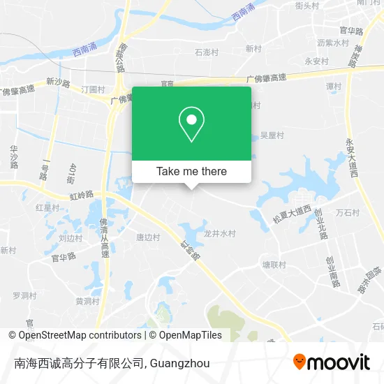 南海西诚高分子有限公司 map