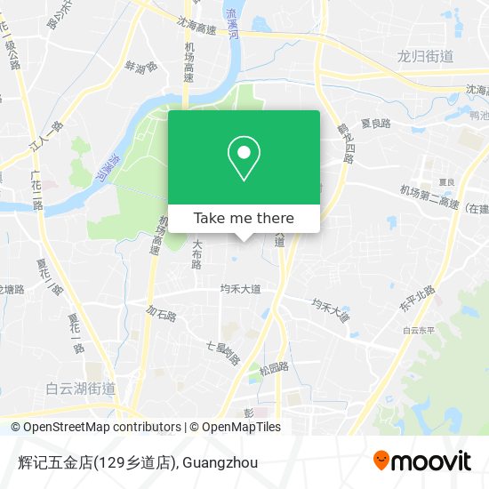 辉记五金店(129乡道店) map