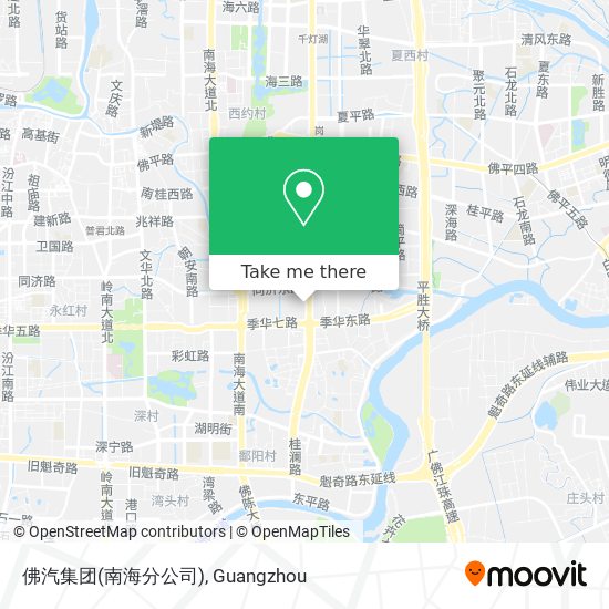 佛汽集团(南海分公司) map