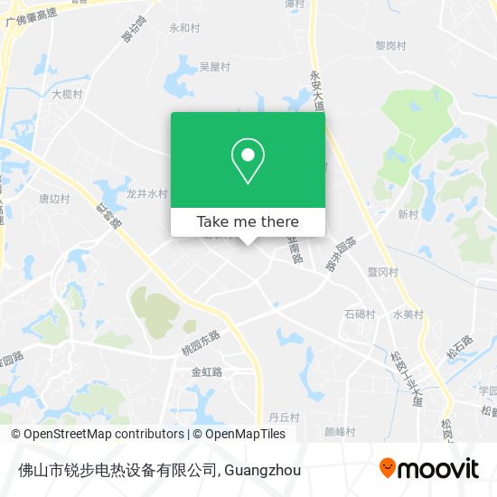 佛山市锐步电热设备有限公司 map