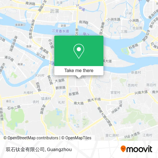 双石钛金有限公司 map
