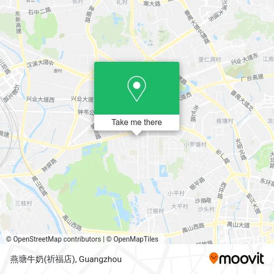 燕塘牛奶(祈福店) map