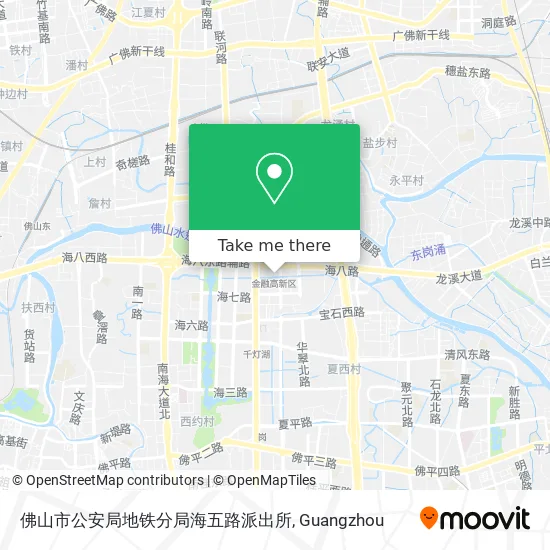 佛山市公安局地铁分局海五路派出所 map