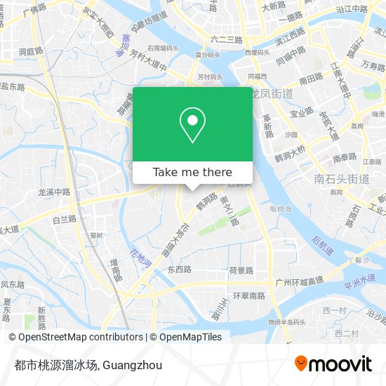 都市桃源溜冰场 map
