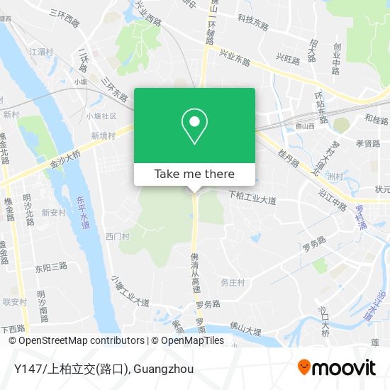 Y147/上柏立交(路口) map