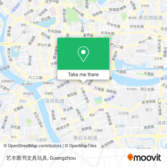 艺丰图书文具玩具 map