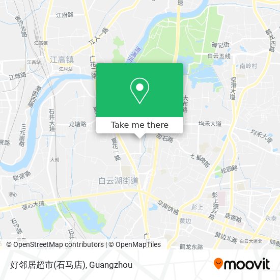 好邻居超市(石马店) map