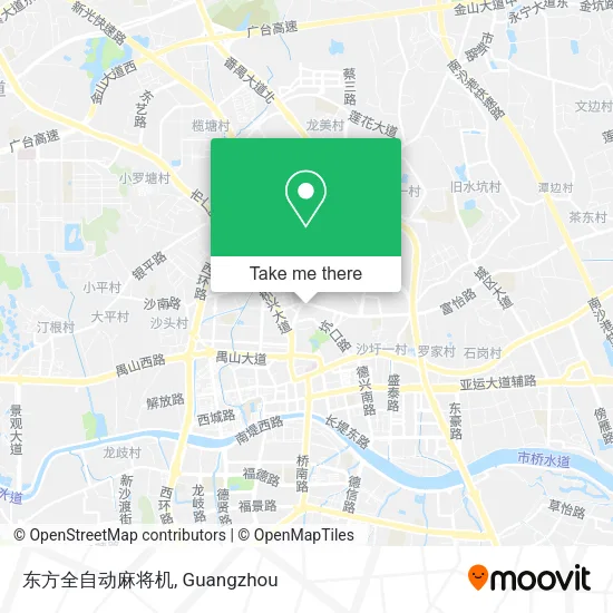 东方全自动麻将机 map