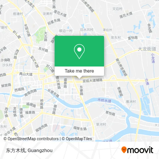 东方木线 map