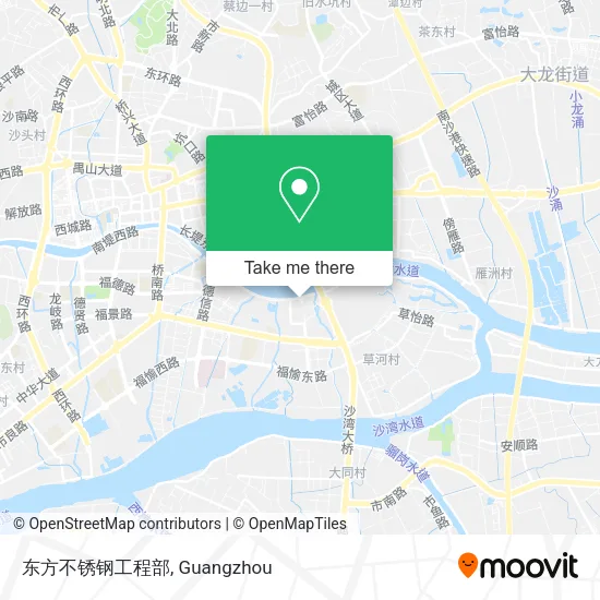 东方不锈钢工程部 map