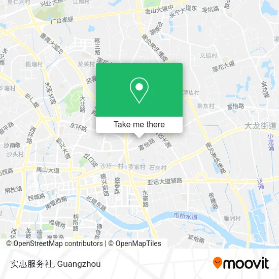 实惠服务社 map