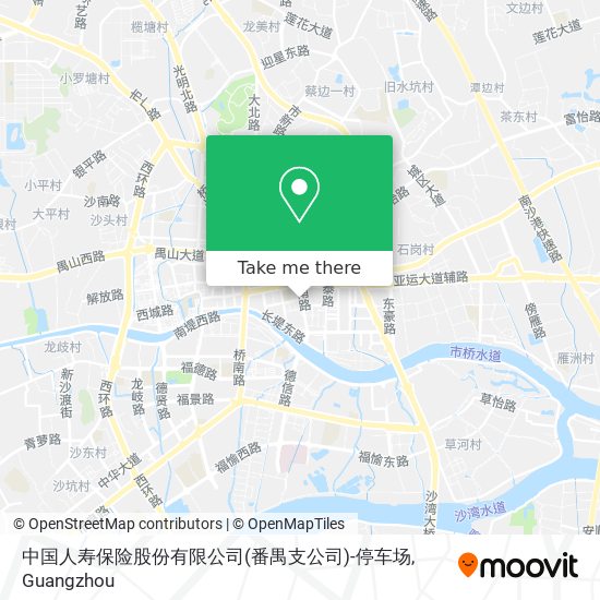 中国人寿保险股份有限公司(番禺支公司)-停车场 map