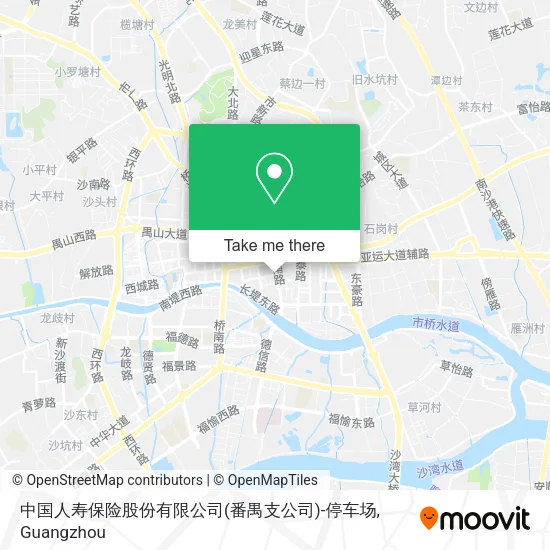 中国人寿保险股份有限公司(番禺支公司)-停车场 map