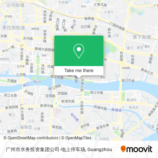 广州市水务投资集团公司-地上停车场 map