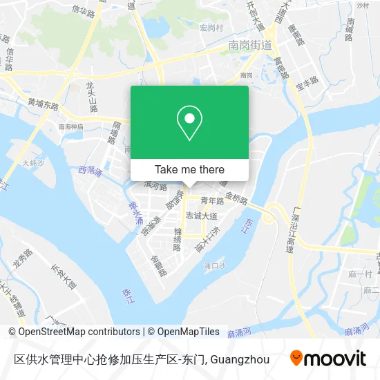 区供水管理中心抢修加压生产区-东门 map
