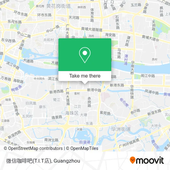 微信咖啡吧(T.I.T店) map