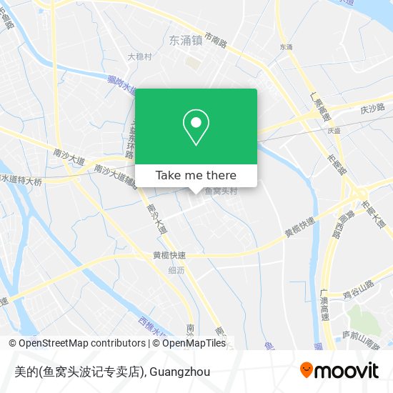 美的(鱼窝头波记专卖店) map