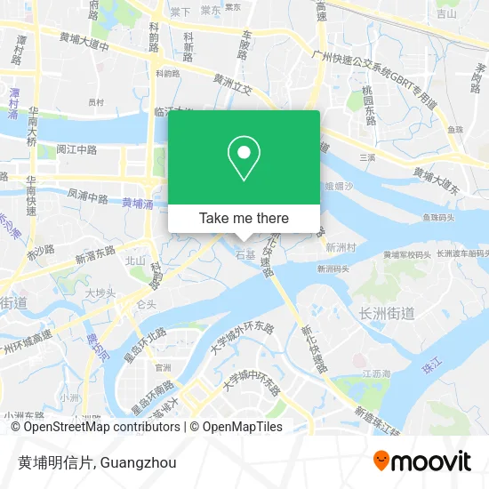 黄埔明信片 map