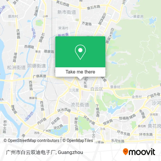 广州市白云双迪电子厂 map