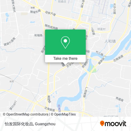怡发国际化妆品 map