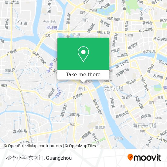 桃李小学-东南门 map