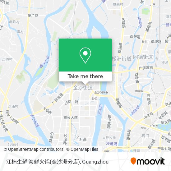 江楠生鲜·海鲜火锅(金沙洲分店) map
