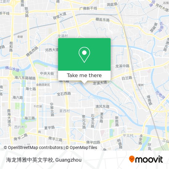 海龙博雅中英文学校 map