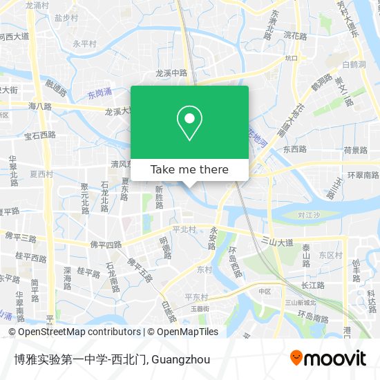 博雅实验第一中学-西北门 map