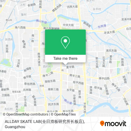 ALLDAY SKATE LAB(全日滑板研究所长板店) map