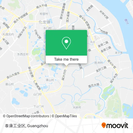 泰康工业区 map
