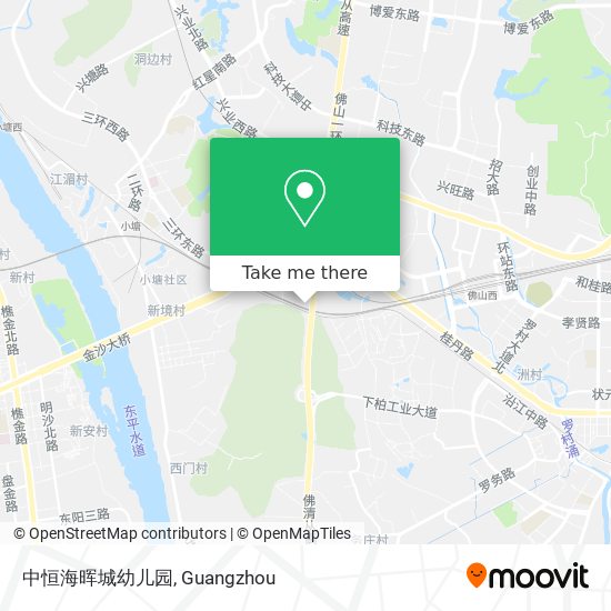 中恒海晖城幼儿园 map