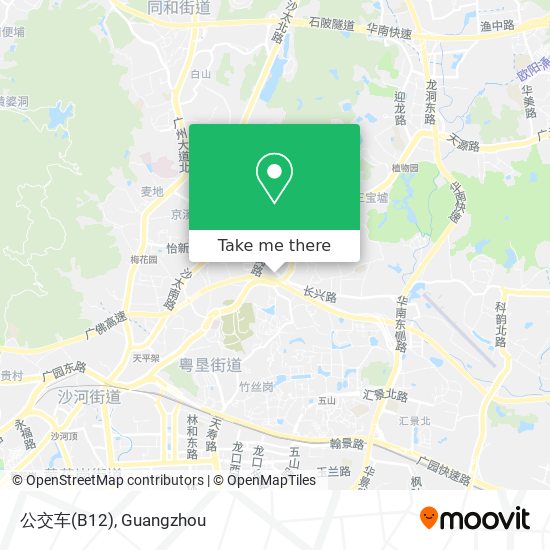 公交车(B12) map