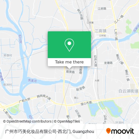 广州市巧美化妆品有限公司-西北门 map