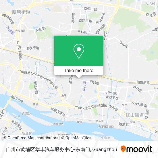 广州市黄埔区华丰汽车服务中心-东南门 map